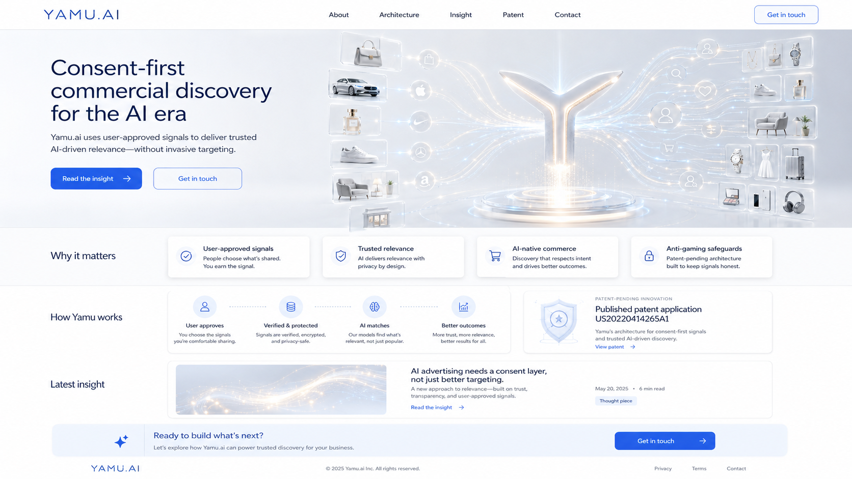 Partner overview for Yamu permissioned commercial discovery.